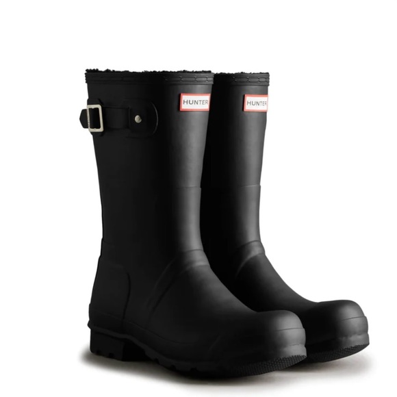 Hunter Men’s Original Insulated short rain boots size 9 NWT